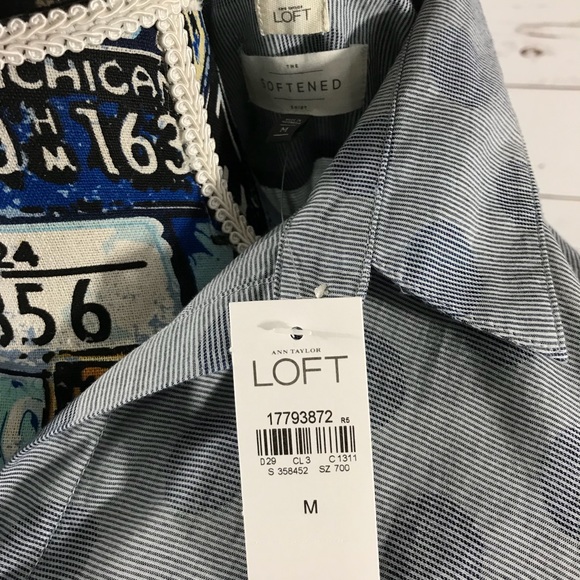 👑 LOFT SOFTENED DOT SHIRT - Picture 5 of 5